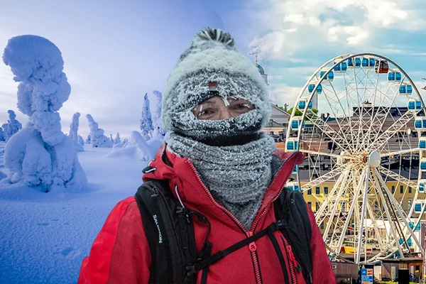 Extreme Cold in Northern Finland Strands Tourists and Disrupts Travel